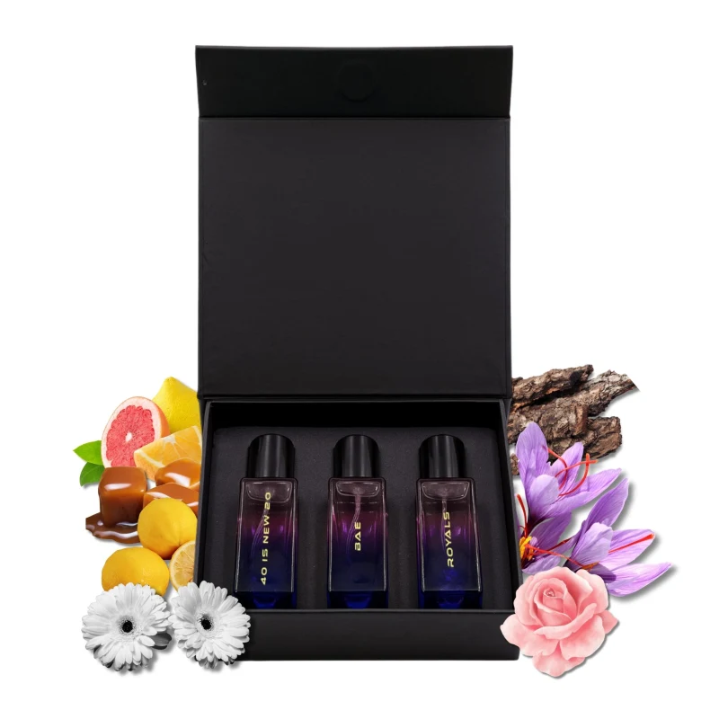 Premium Unisex Fragrance Gift Set - 3 x 20ml